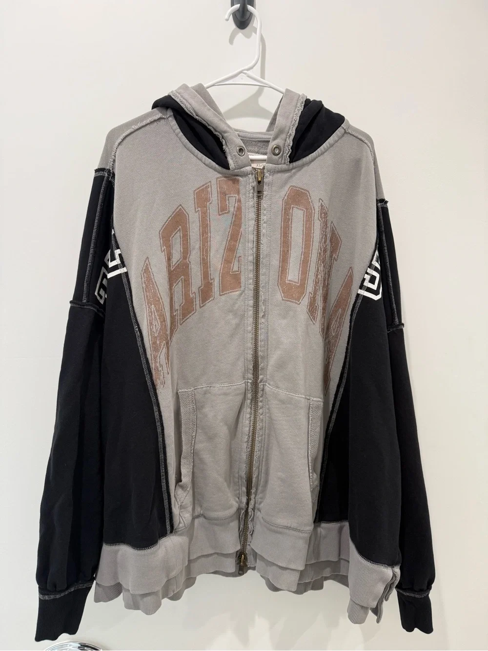 We the Free retro remade zip up jacket